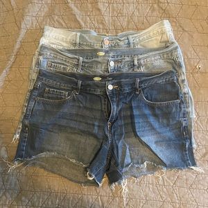 3 pairs of Old Navy shorts - size 10 ☀️